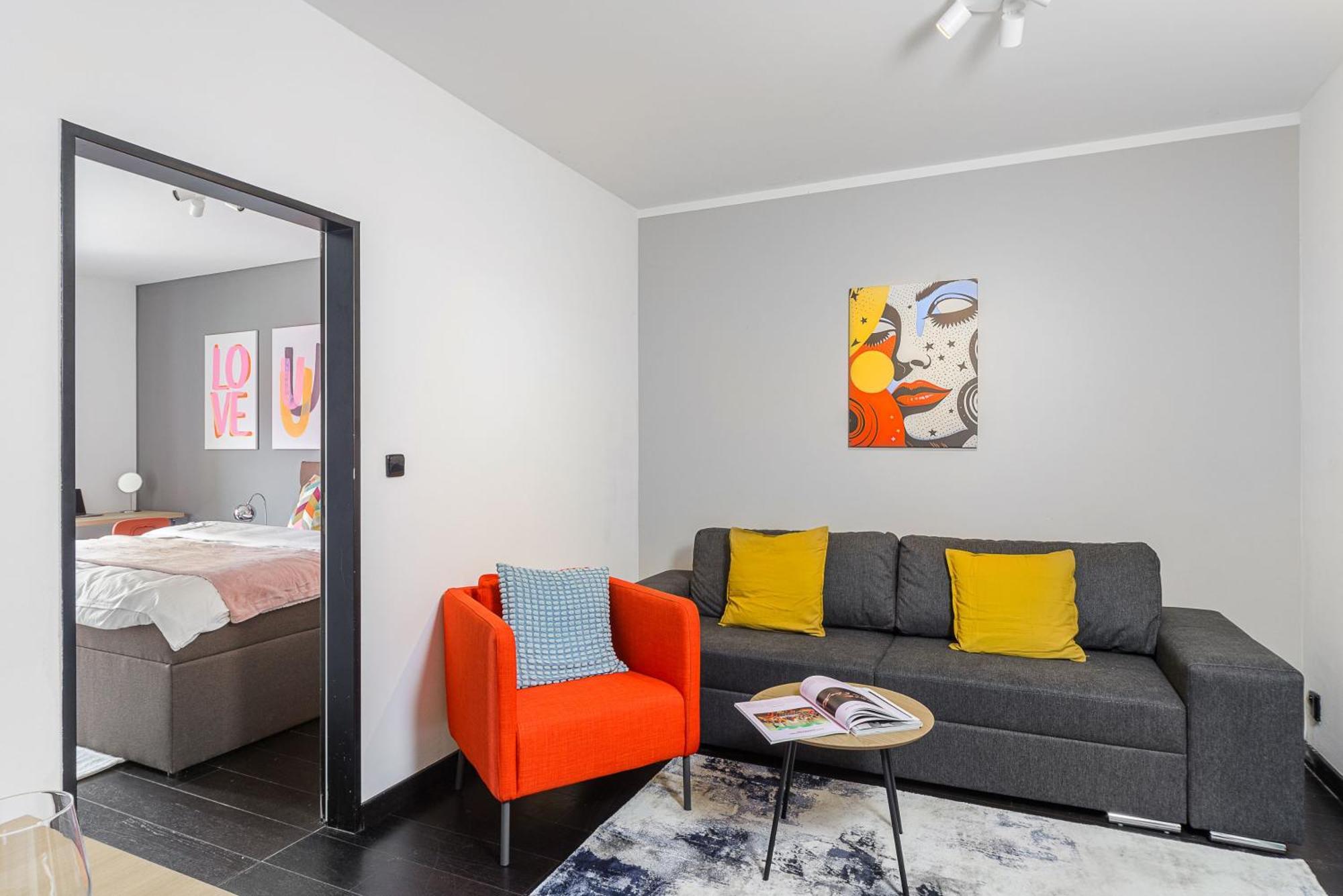 Deluxe With Balcony Near Center Апартаменты