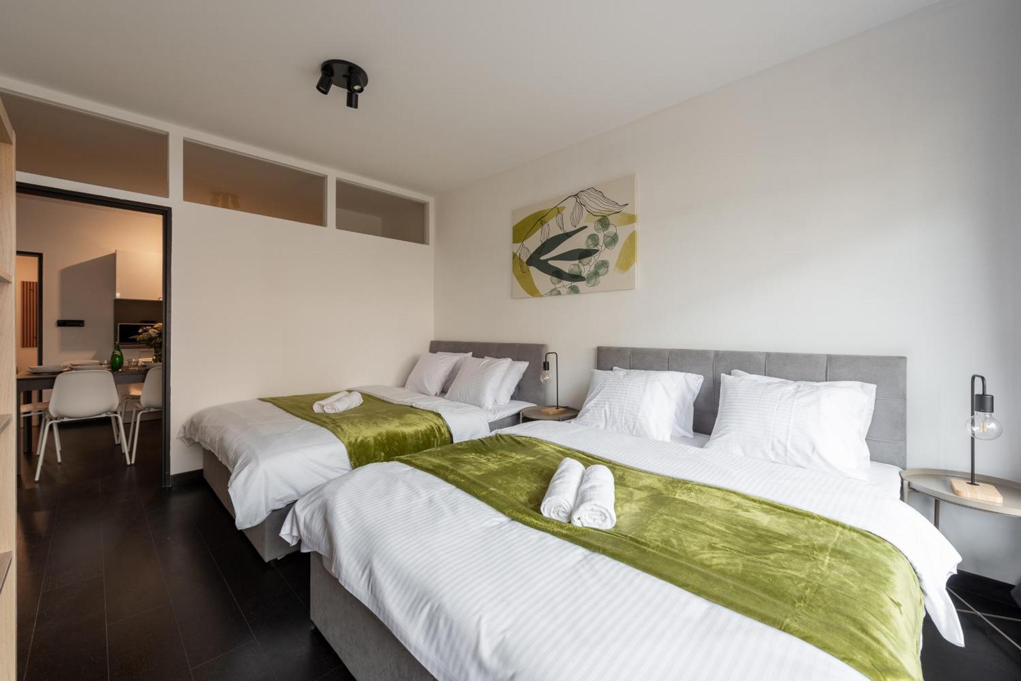 Apartmán Deluxe With Balcony Near Center